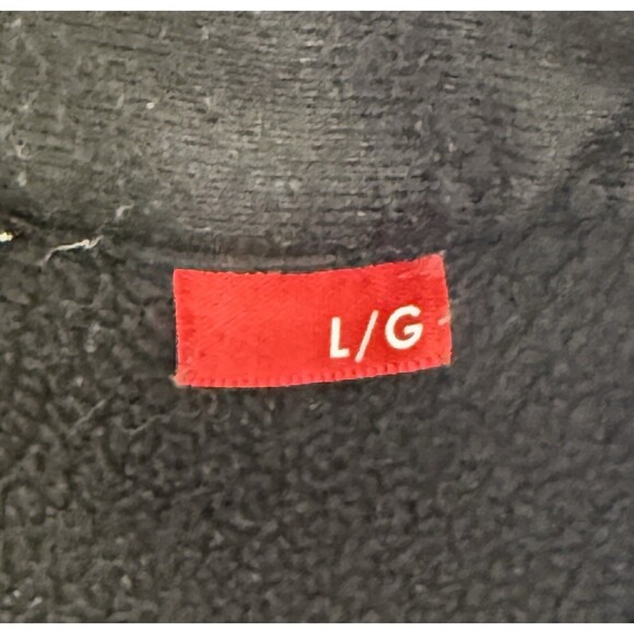 Spyder Women’s Ribbed Fleece Jacket Black Zip Up Mock Neck Activewear Outdoor Lg - Picture 7 of 10